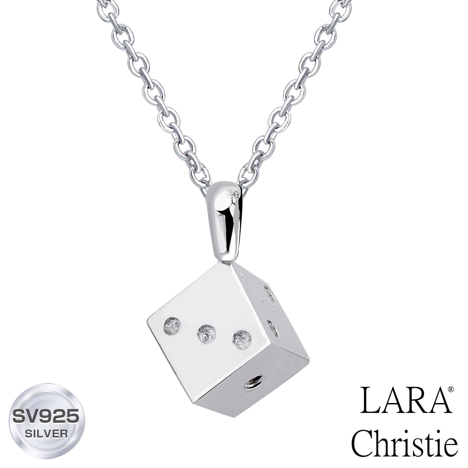ララクリスティー ネックレス レディース ディスティニーダイス [ WHITE Label ] LARA Christie (ララクリスティー) 女性 誕生日プレゼント