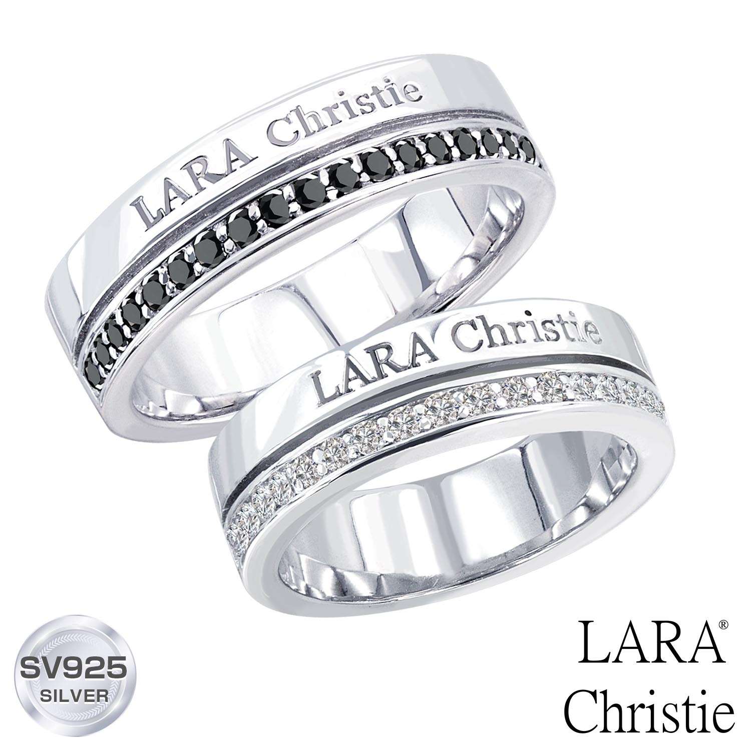 ペアアクセサリー ペアリング カップル LARA Christie (ララクリスティー)　トラディショナル ペアリング [ PAIR Label ] シルバー Silver 記念日 カップル お揃い プレゼント 誕生日プレゼント