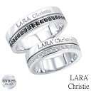 ペアリング カップル LARA Christie (ララクリスティー) トラディショナル ペアリング PAIR Label シルバー Silver 記念日 カップル お揃い プレゼント 誕生日プレゼント