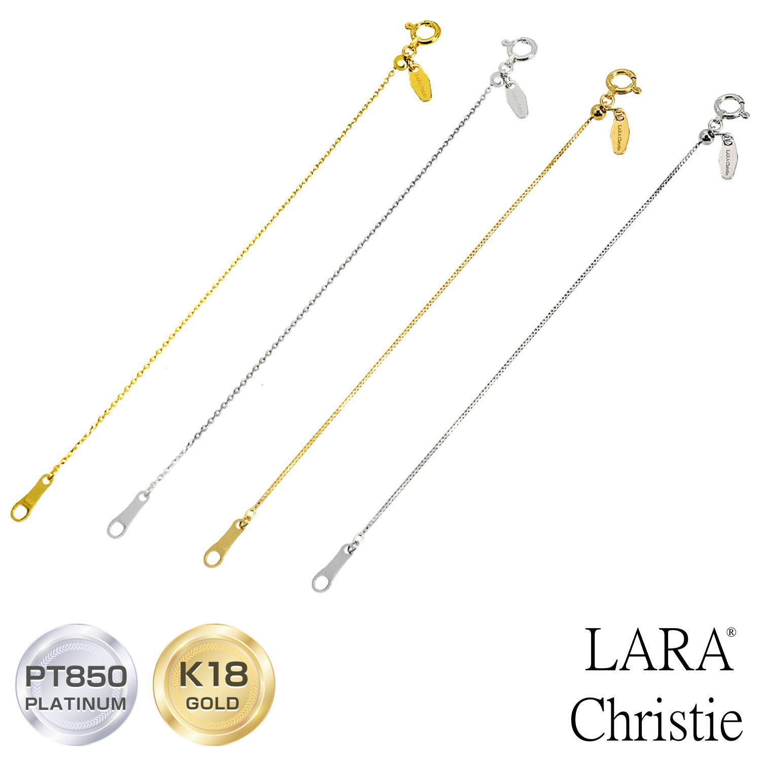  20%OFF X[p[SALE  lbNX AWX^[ PT850 K18YG XCh LARA Christie NXeB[ la97-0001 PLATINUM v`i RNV