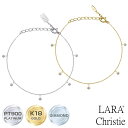 ブレスレット ブレスレット レディース ダイヤモンド 5石 プラチナ PT900 k18 イエローゴールド LARA Christie ララクリスティー プラチナム コレクション ベイビーズ ブレス