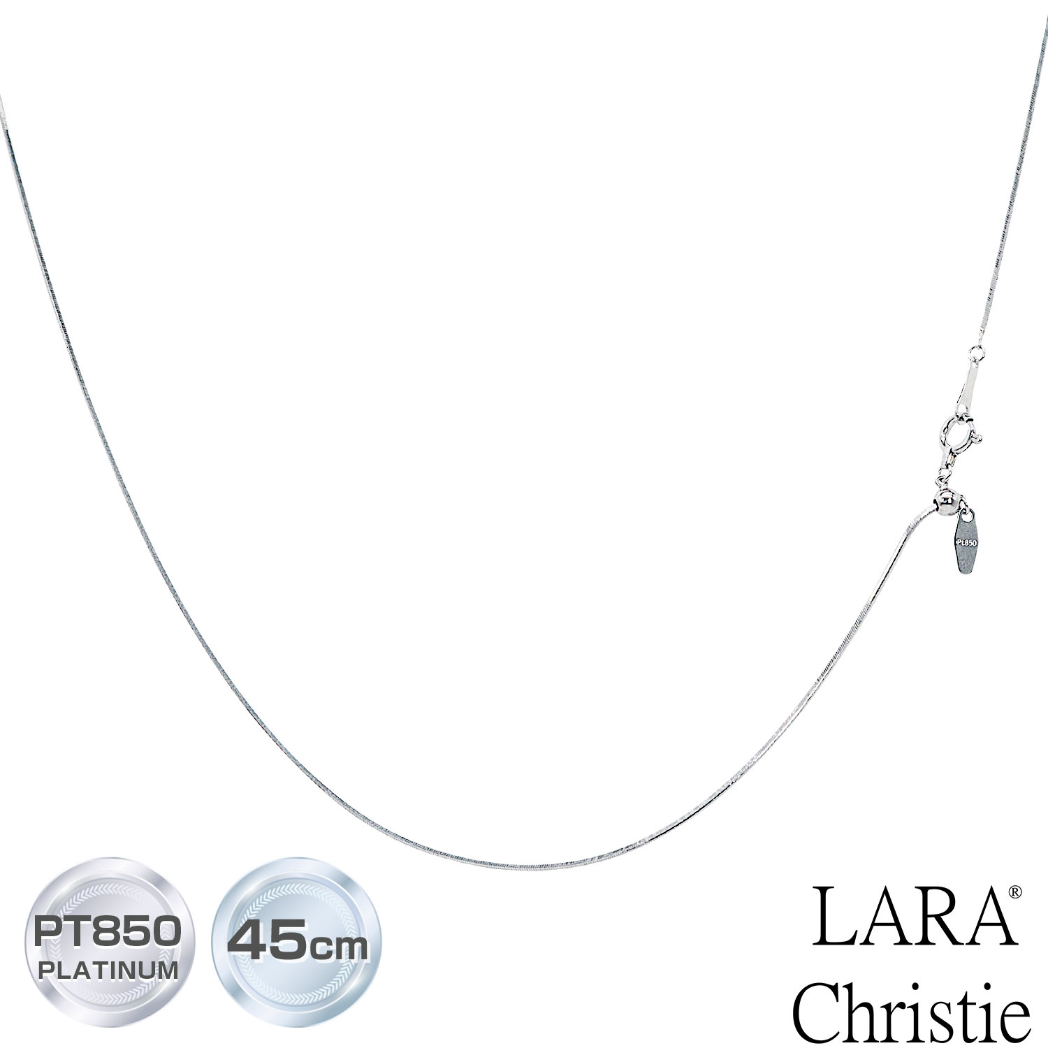  20%OFF X[p[SALE  lbNX `F[ v`i Xl[N `F[ fB[X v`i PT850 0.7mm Œ45cm\ d 3.4g lc97-0023 LARA Christie NXeB[ lbNX`F[RNV av[g