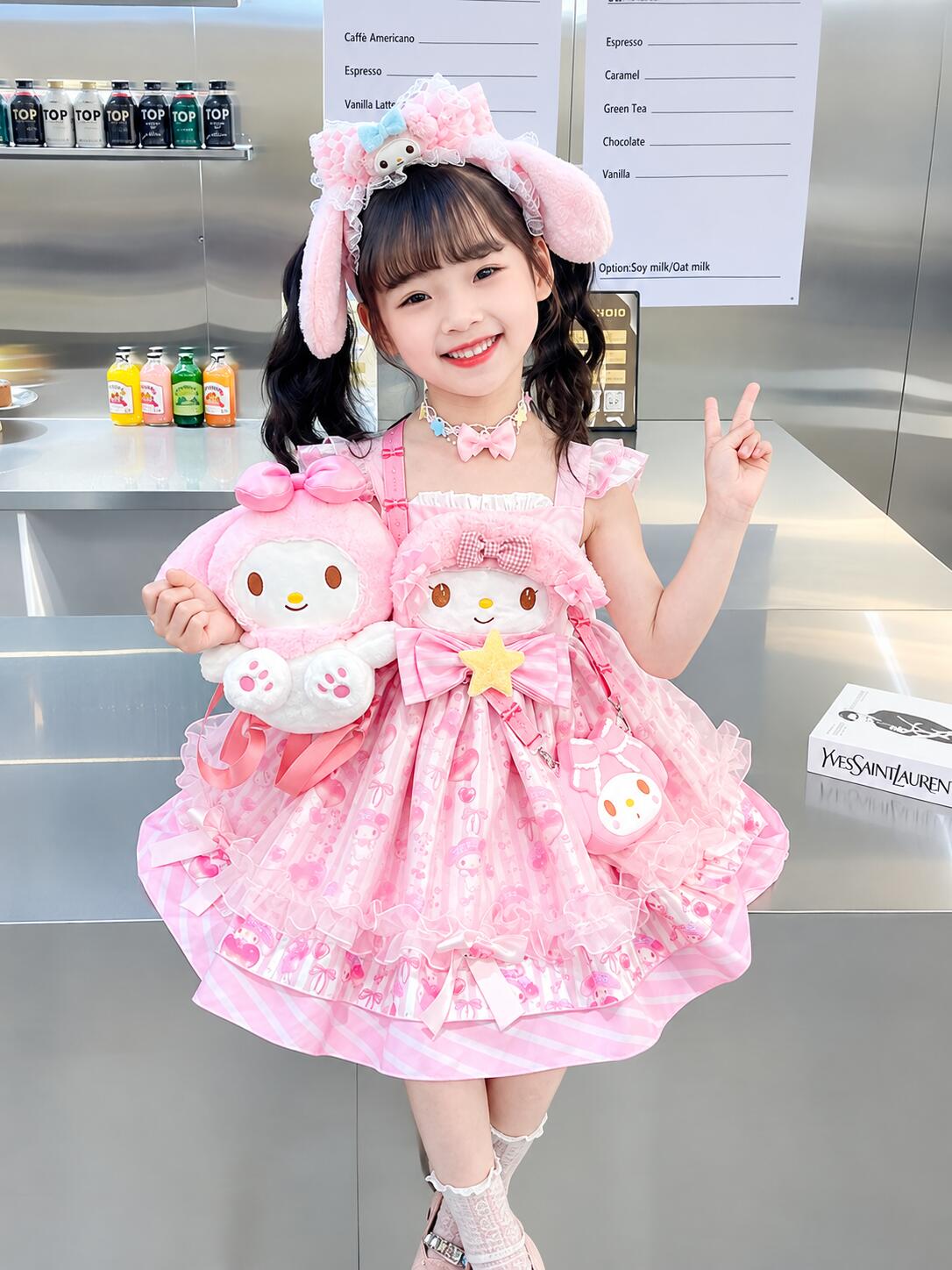 楽天市場】シナモロール 服（ワンピース｜キッズファッション
