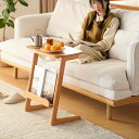 テーブル サイドテーブル ナイトテーブル 幅55cm 奥行き33.5cm 高さ58.5cm ジャーマンビーチ 天然木 おしゃれ 可愛い 一人暮らし テーブル シンプル デザイン コーヒー お茶 おすすめ 送料無料(3)