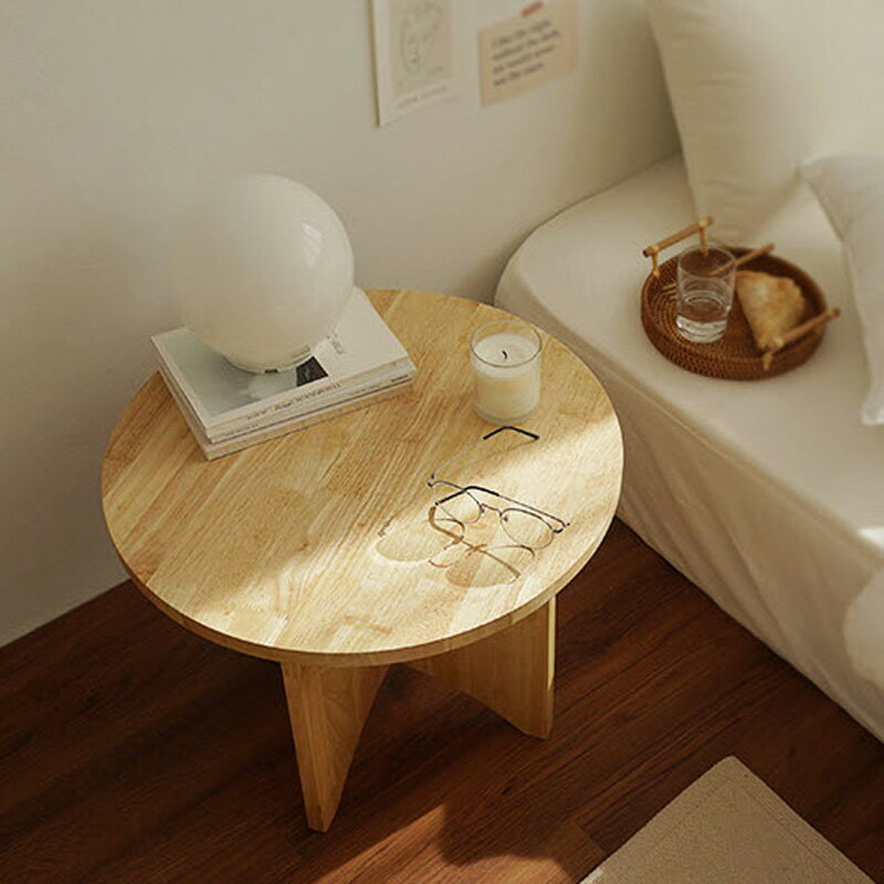 テーブル サイドテーブル ナイトテーブル センターテーブル ローテーブル 幅49cm 丸型 ラウンド 円形 ..