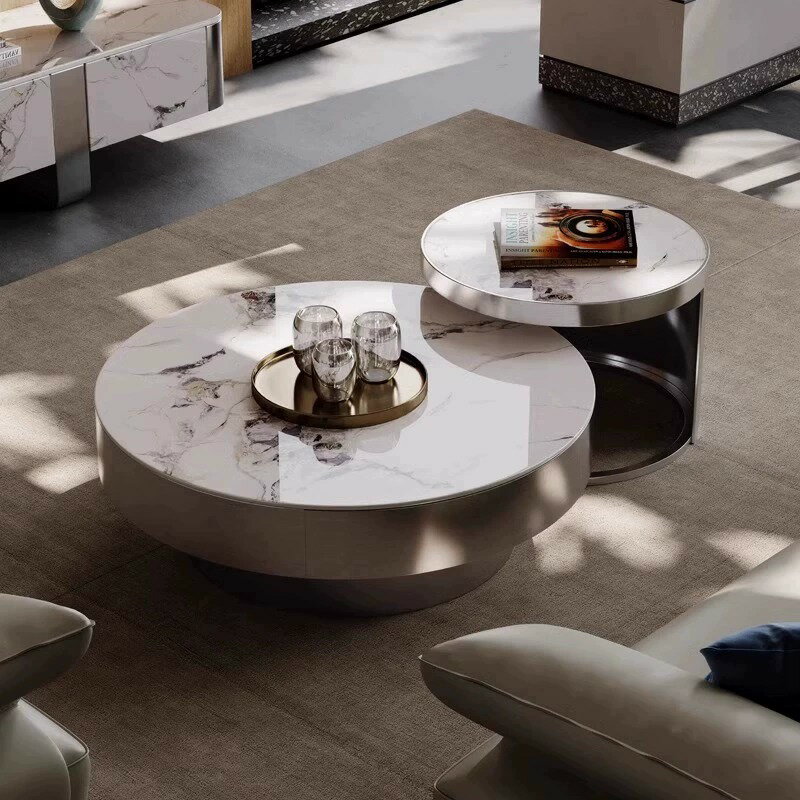 【最大3年保証】ローテーブル リビングテーブル サイドテーブル セラミック ステンレス おしゃれ 高級感 素敵 スタイリッシュ モダン 耐熱 耐摩擦 お手入れ簡...