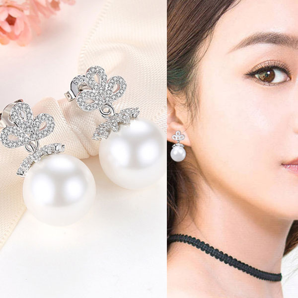 乐天商城 - 【1500円均一】キュービック・ジルコニア ピアス★揺れるピアス★レディース シルバー925　アレルギーフリー