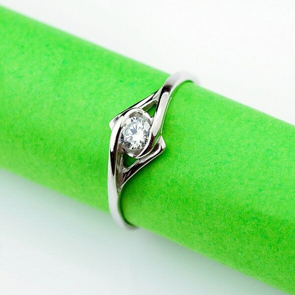 プレゼント贈り物に最適！プラチナコーティングされた指輪！キラキラ♪シルバー925・ジルコン・リング【..