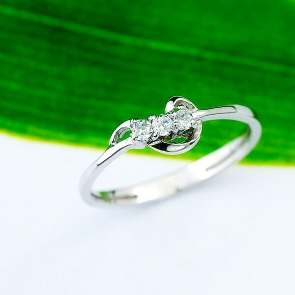 プレゼント贈り物に最適！プラチナコーティングされた指輪！キラキラ♪シルバー925・ジルコン・リング【メール便送料無料】