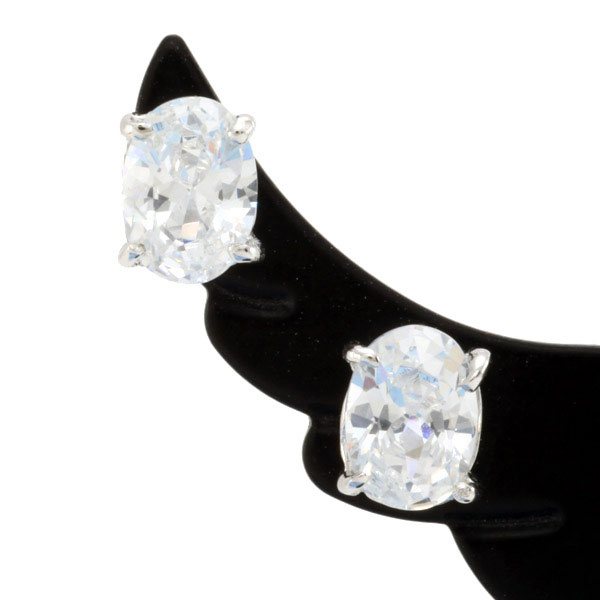 Tourmaline - 【メール便送料無料】甘い雰囲気漂うアイテム♪ ジルコニア・シルバーピアス