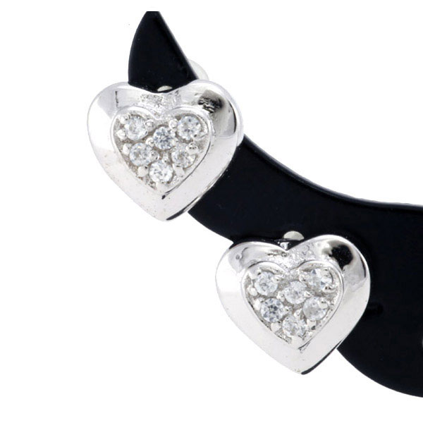 Cubic Zirconia - 【メール便送料無料】ピアス ジルコニア シルバーピアス