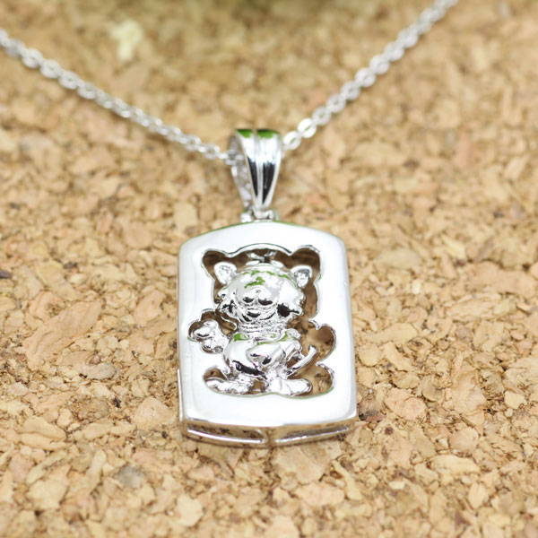 乐天商城 - 干支シルバーペンダント【シルバー ペンダント 首飾り SILVER Necklace】【メール便送料無料】【シルバー925チェーン付き】