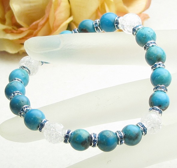 ターコイズ＆クラッククリスタル