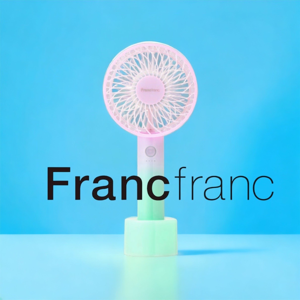 Francfrancեե FRAIS HANDY FANۥǡѡץ롡ϥǥե ǡ ɽ USBšߥСǮк