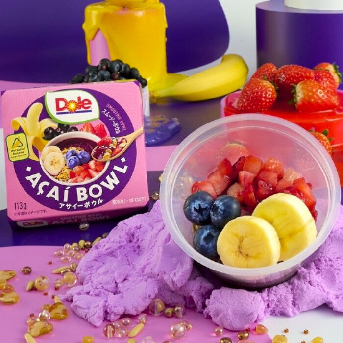 【まとめ売り】Dole アサイーボウル 4個セット \スムージーボウル アサイー/