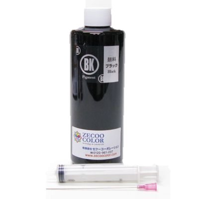 【春のペン祭】EPSON エプソン エコタンク YAD HAR KSU HSM MKA HNA 対応 300ml 顔料 マット ブラック 黒 詰め替え リピートインク インジェクター付