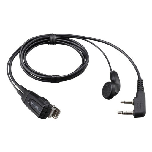 EMC-3A ケンウッドKENWOOD イヤホン付きクリップマイクロホン EMC-3A ケンウッドKENWOOD イヤホン付きクリップマイクロホン