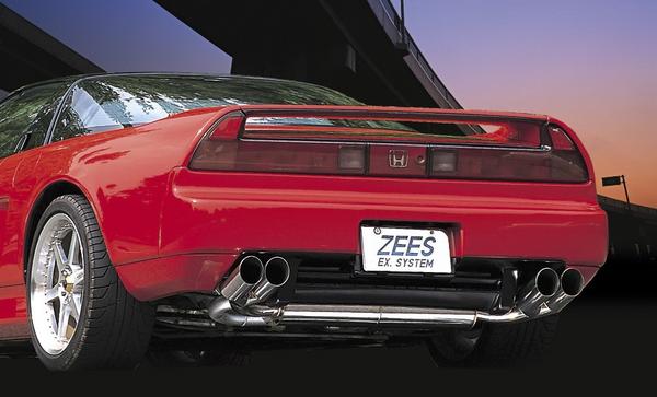 Rakuten - 【ZEES サイバーEX.4本出しマフラー】NSX（NA1）【スタンダード：ハーフステンレス】