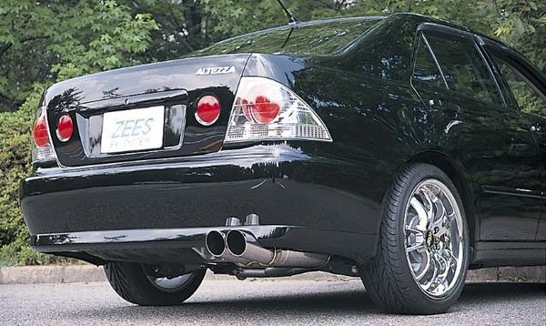 【ZEES サイバーEX】GXE10/SXE10アルテッツァ【スタンダード：ハーフステンレス】