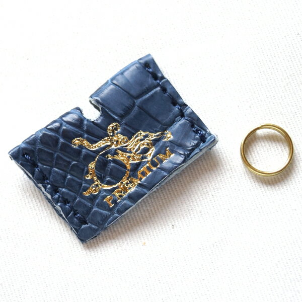 革蛸謹製 キーキャップちゃん クロコダイル ブルー