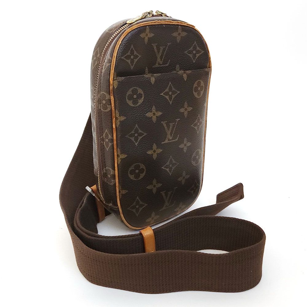 ルイヴィトン バッグ モノグラム（レディース） ルイヴィトン LOUISVUITTON モノグラム ボディバッグ ポシェット ガンジュ M51810 メンズ レディース 男女兼用 ユニセックス ブラウン モノグラム・キャンバス バッグ バック BAG VUITTON ヴィトン ビトン