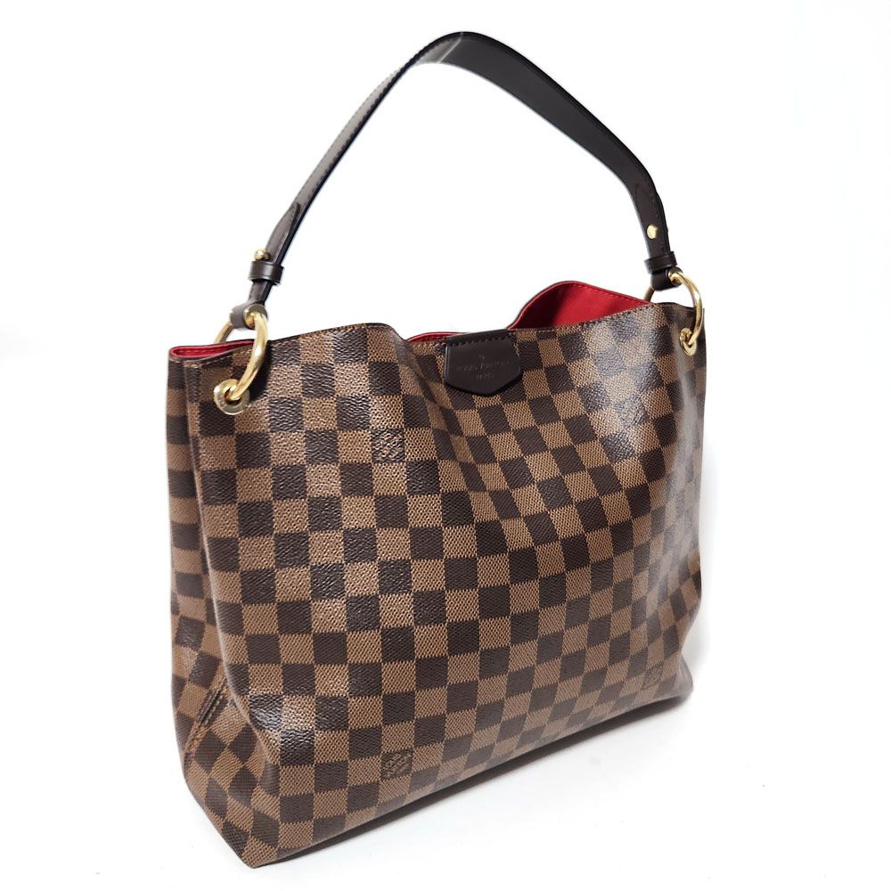 ルイヴィトン バッグ ダミエ（レディース） ルイヴィトン LOUISVUITTON ダミエ エベヌ グレースフル PM N44044 ショルダーバッグ セミショルダー ワンショルダー 肩掛け ゴールド金具 レディース バッグ バック BAG VUITTON ヴィトン ビトン