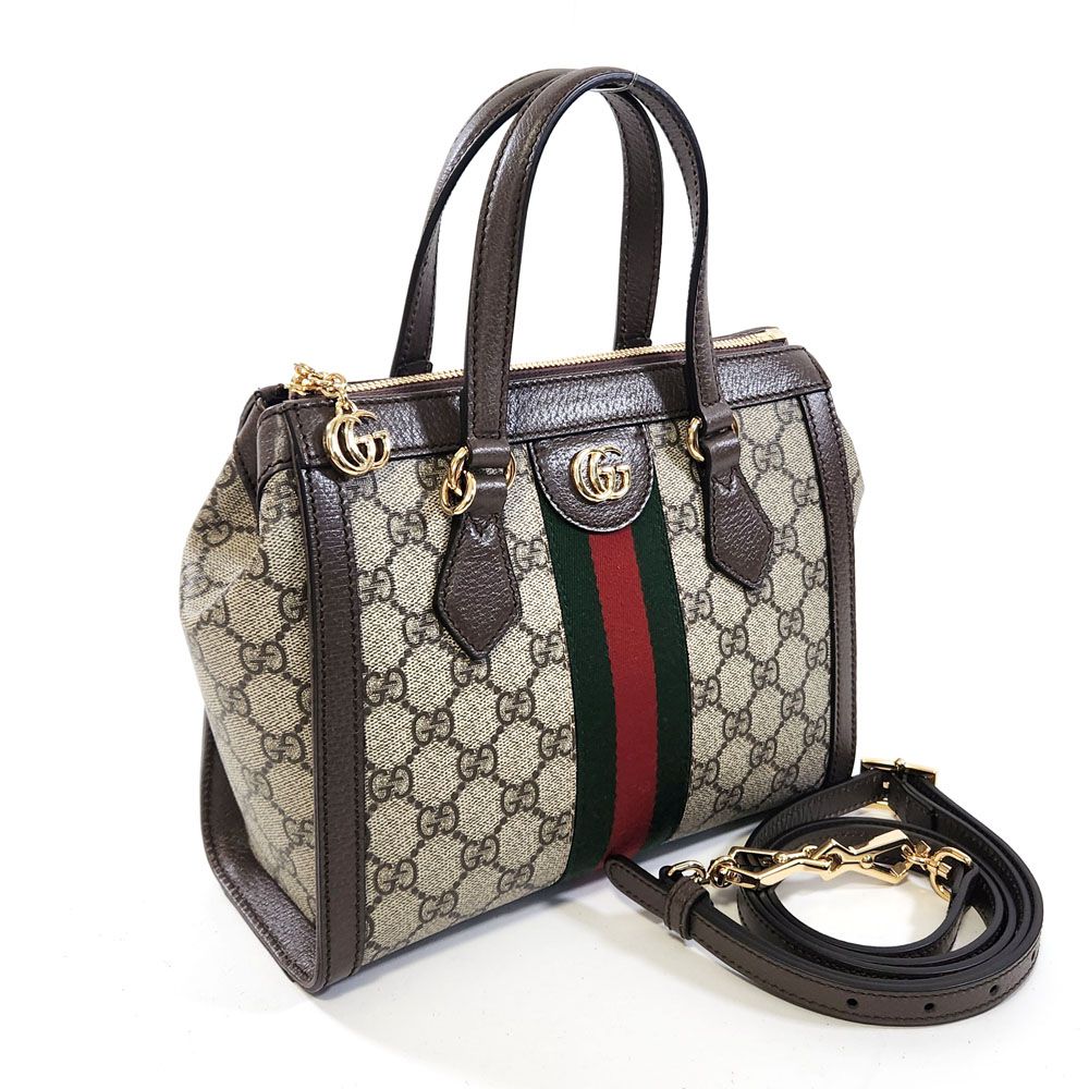 ハンドバッグ グッチ GUCCI GGスモール 2WAYハンドバッグ トートバッグ 547551 GGスプリームキャンバス レディース 斜め掛け ハンドバッグ 2WAYバッグ バッグ バック BAG