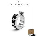 ライオンハート ピアス メンズ クロッシング ピアス タギング SV925 ステンレス LH-01EA0981 LION HEART メンズピアス 片耳用 1点売り クリスマス 誕生日 プレゼント ギフト 彼氏 【ネコポス】 ブランド 人気 ランキング