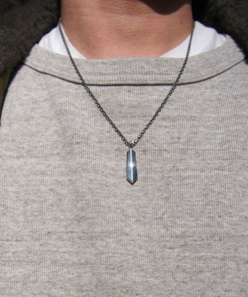 ライオンハート ネックレス メンズ フェザー プレート ネックレス SV925 LH-01NE07...