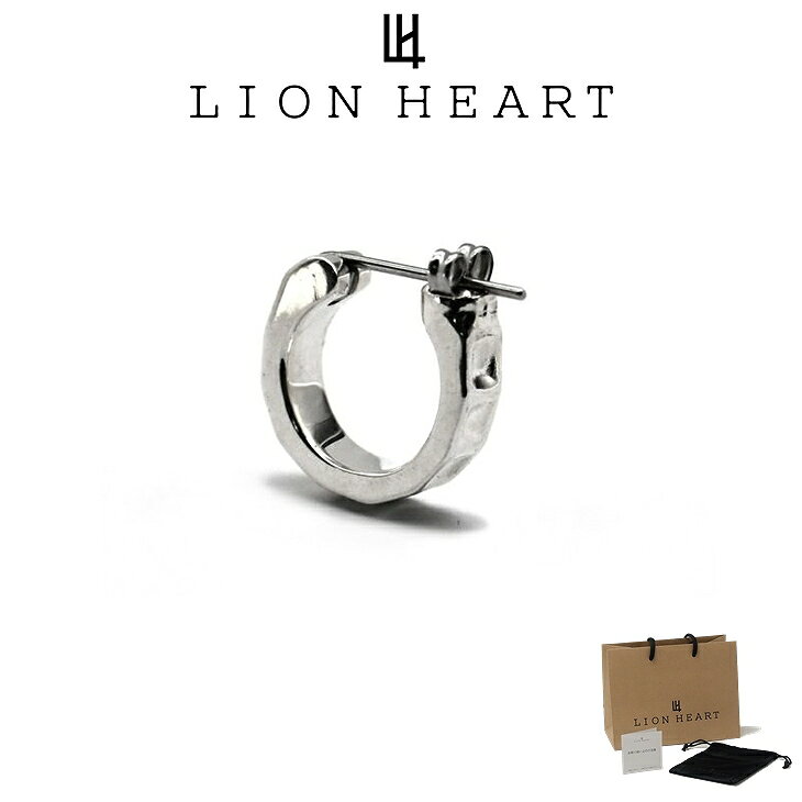 ライオンハート ピアス メンズ クロッシング ピアス グランマ SV925 サージカルステンレス LH-1EA150 LION HEART メンズピアス 片耳用 1点売り クリスマス 誕生日 プレゼント ギフト 彼氏 【ネコポス】 ブランド 人気 ランキング
