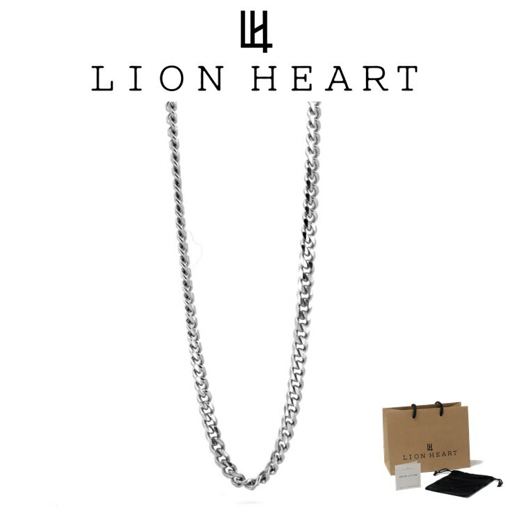 ライオンハート ネックレスチェーン メンズ 【WEB限定】チェーン ネックレス 3.5mm幅 カット 喜平 サージカルステンレス316L 金属アレルギー対応 L...