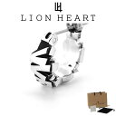 ライオンハート ピアス メンズ クロッシング ピアス サウンド エフェクト SV925 LH-1EA108 LION HEART メンズピアス 片耳用 1点売り クリスマス 誕生日 プレゼント ギフト 彼氏 【ネコポス】 ブランド 人気 ランキング