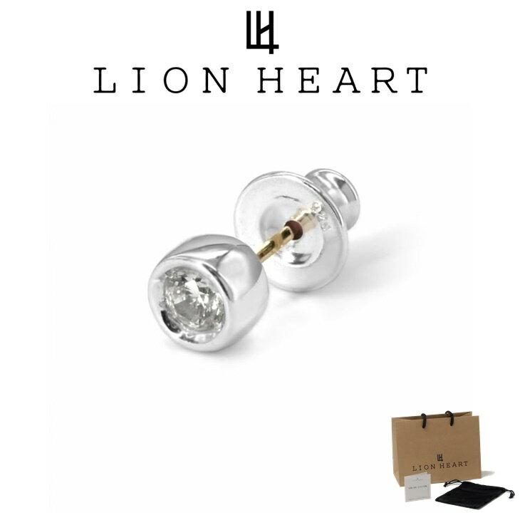 樂天商城 - ライオンハート ピアス メンズ スタッズ ピアス era round SV925 LH-1EA166 LION HEART メンズピアス 片耳用 1点売り クリスマス 誕生日 プレゼント ギフト 彼氏 【ネコポス】 ブランド 人気 ランキング