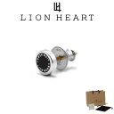 ライオンハート ピアス メンズ スタッズ ピアス サークル ロゴ LH-1EA177 LION HEART メンズピアス 片耳用 1点売り クリスマス 誕生日 ...