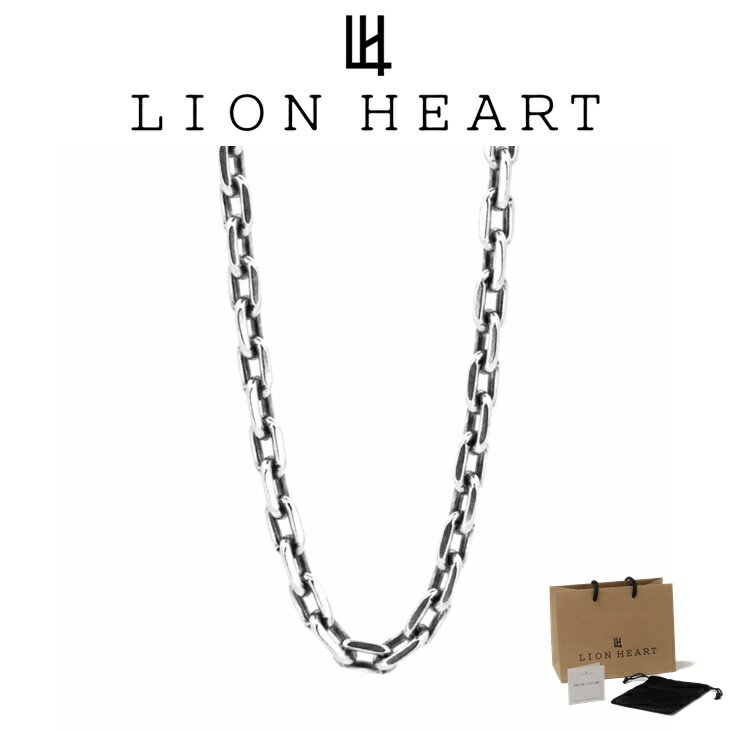 ライオンハート ネックレスチェーン メンズ ラージ シルバー チェーン ネックレス カットアズキ 小豆 SV925 LH-1NC037B LION HEART ...
