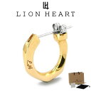 ライオンハート ピアス メンズ for Gift クロッシング ピアス リトルフラグメント K10 10金 ポスト 316L LH-1EA124 LION HE...