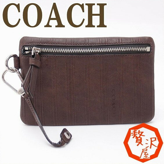 コーチ COACH メンズ ポーチ キーケース セカンドポーチ レザー 61293MAH ブランド 人気