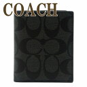 コーチ 財布 メンズ 二つ折り財布 カードケース COACH C0095QBCHR 【ネコポス】 ブランド 人気