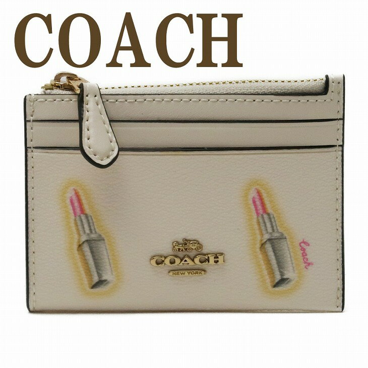 コーチ コーチ COACH 財布 レディース キーケース キーリング コインケース カードケース 定期入れ 小銭入れ リップスティック 口紅 C2921IMCAH 【ネコポス】 ブランド 人気