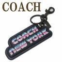 コーチ COACH キーリング メンズ キーホルダー バッグチャーム ロゴ C3175QBF23 【ネコポス】 ブランド 人気