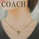 コーチ COACH ネックレス レディース サークル インターロッキング ダブル ペンダント アクセサリー 91441GLD 【ネコポス】 ブランド 人気