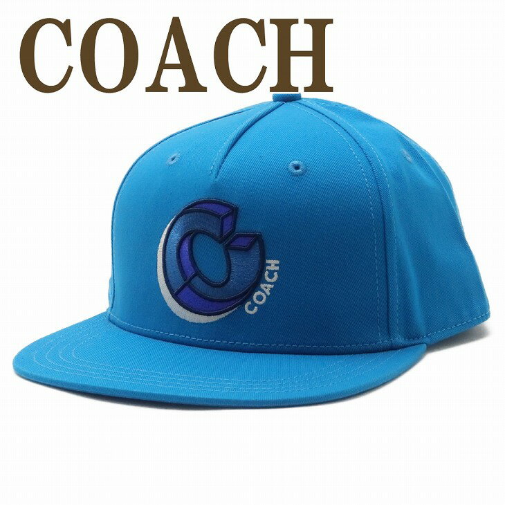 コーチ COACH メンズ 帽子 ベースボールキャップ ハット つば付 ロゴ C2451TEA ブランド 人気