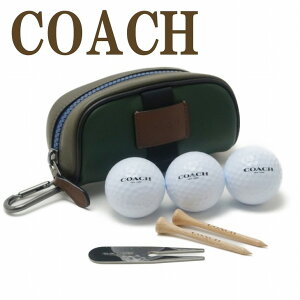 コーチ COACH ゴルフポーチ メンズ ボール セット カラビナ レディース C4266QBSP5 ブランド 人気