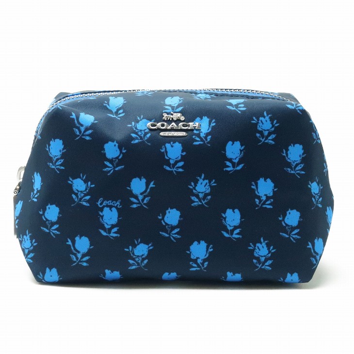 コーチ COACH ポーチ クラッチバッグ 化粧ポーチ コスメポーチ 花 フローラル C558...