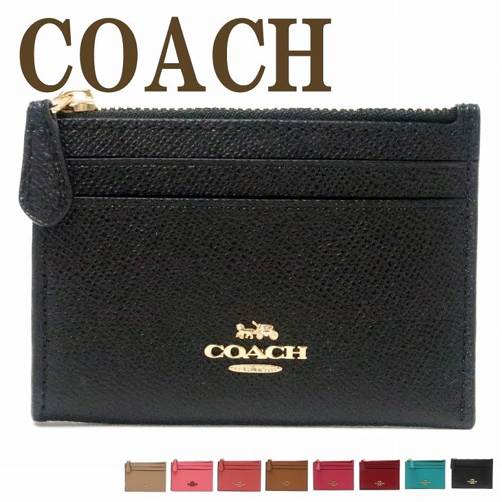 コーチ コーチ COACH 財布 レディース キーケース キーリング コインケース カードケース 定期入れ 小銭入れ ブラック 黒 ピンク 88250 【ネコポス】 ブランド 人気