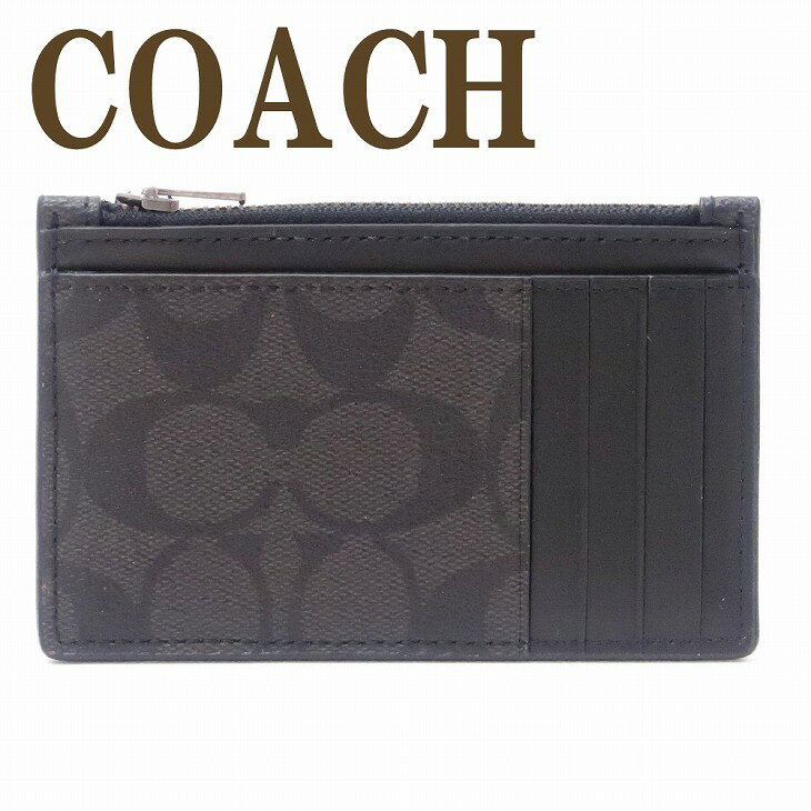 コーチ COACH 財布 メンズ カードケース コインケース IDケース パスケース 名刺入れ 定期入れ 小銭入れ ブラック 黒 C4281QBA45 【ネコポス】 ブランド 人気