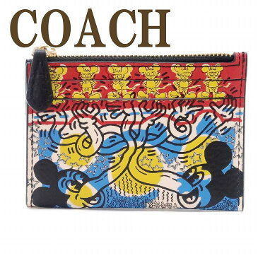 コーチ COACH 財布 レディース キーケース キーリング コインケース カードケース IDケース 定期入れ 小銭入れ ディズニー コラボ ミッキー C7434IMA47 【ネコポス】 ブランド 人気