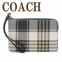 ハンドバッグ コーチ COACH ポーチ レディース ハンドポーチ リストレット クラッチ 財布 ハンドバッグ チェック C8683IMF23 【ネコポス】 ブランド 人気