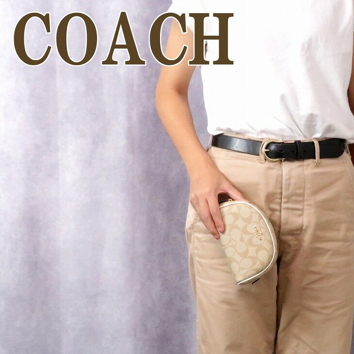 コーチ（COACH) コーチ COACH ポーチ レディース コスメポーチ 化粧ポーチ ロゴ CA825IMDQC ブランド 人気