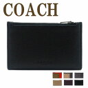 コーチ 名刺入れ（メンズ） コーチ COACH 財布 メンズ カードケース コインケース IDケース パスケース 名刺入れ 定期入れ 小銭入れ ブラック 黒 COACH-CCASE-M1 【ネコポス】 ブランド 人気